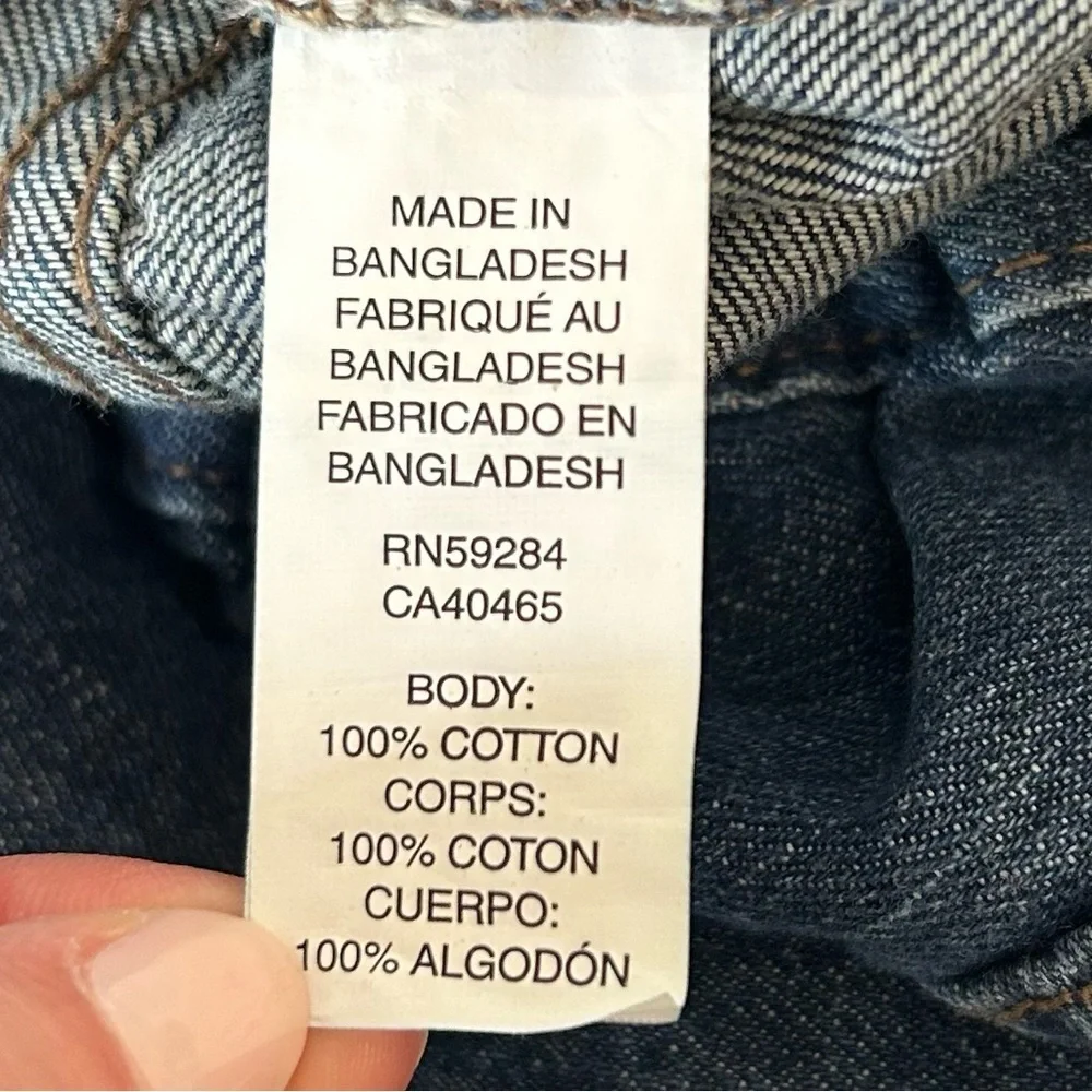 The Children's Place Boys Straight Leg Jeans Denim Sz 14 Husky Adjustable Waist